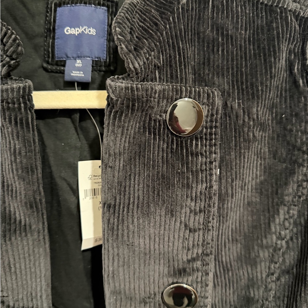 GAP Kids Gray Corduroy Jacket